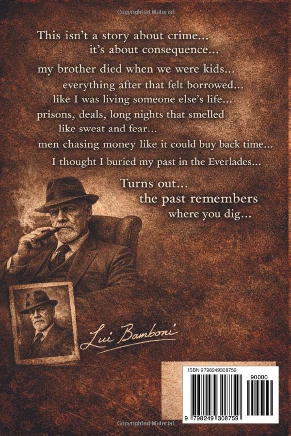 Back cover of The Weight of My Sins by Lui Bamboni